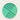 Round mint green Pouty Paws dog lick mat with divided honeycomb and raised-texture sections