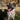 Happy dog wearing Pouty Paws Chief Treat Officer bandana close up outdoors